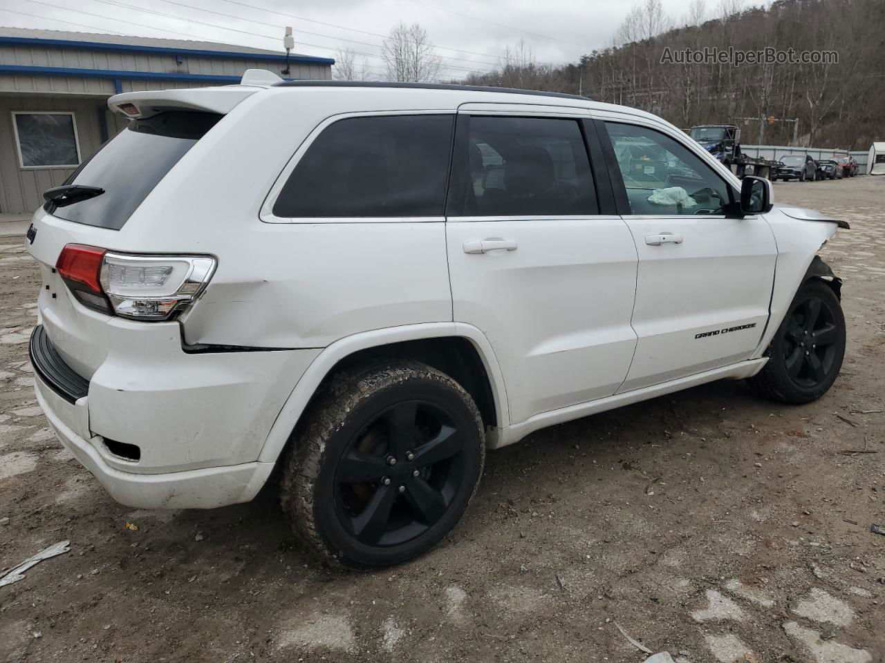 2014 Jeep Grand Cherokee Laredo White vin: 1C4RJFAG2EC471981