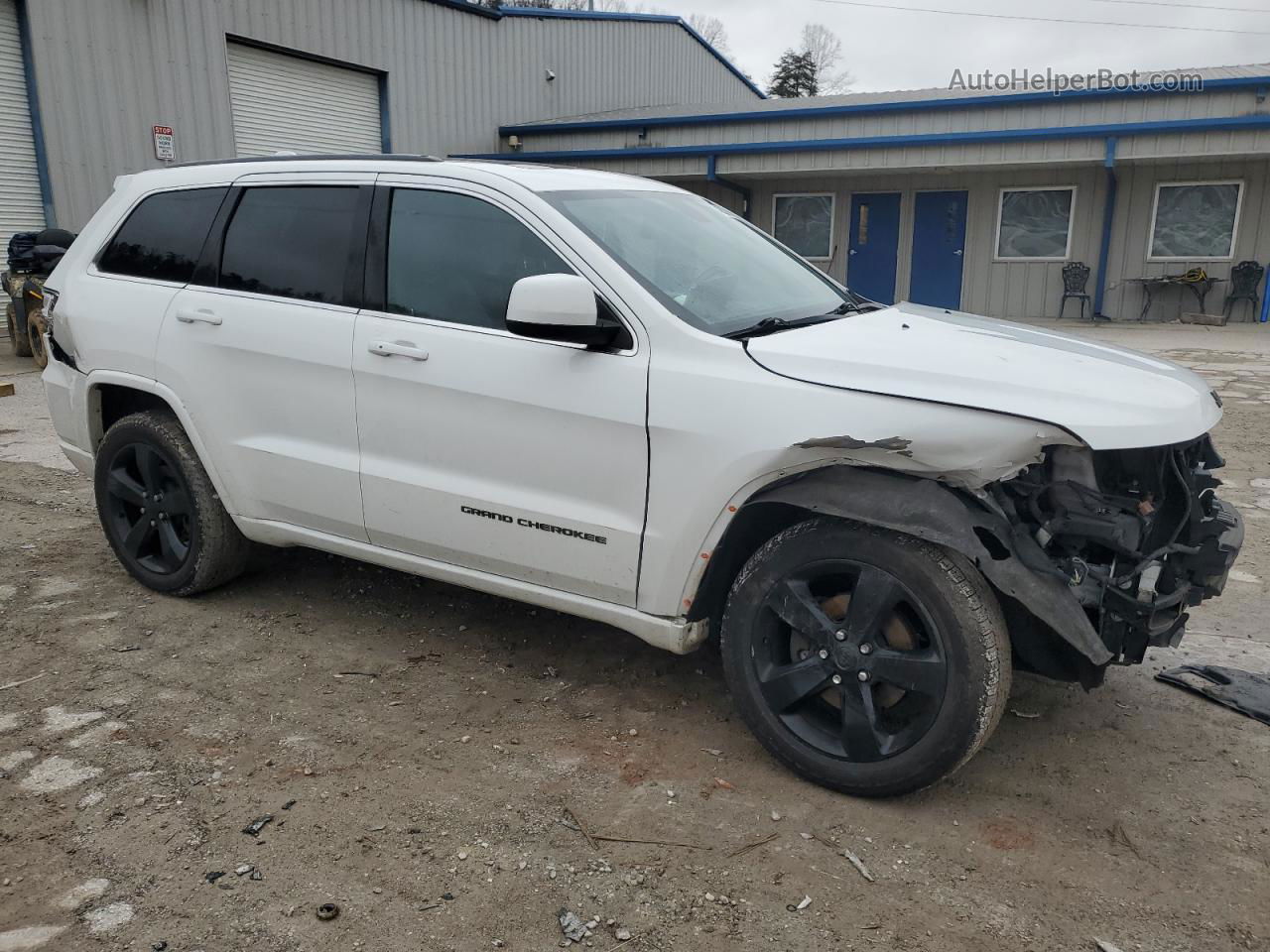 2014 Jeep Grand Cherokee Laredo White vin: 1C4RJFAG2EC471981