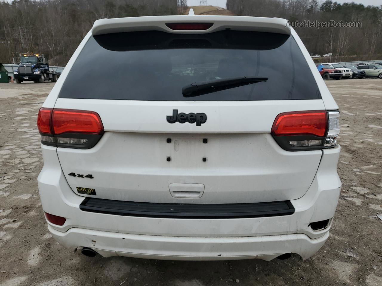 2014 Jeep Grand Cherokee Laredo White vin: 1C4RJFAG2EC471981