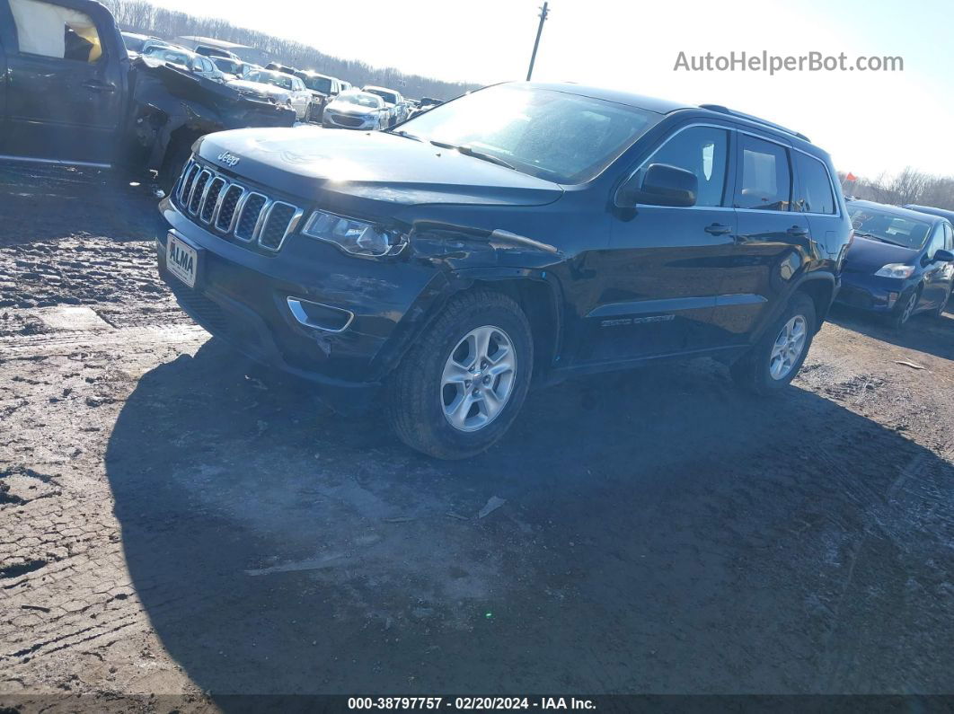 2017 Jeep Grand Cherokee Laredo 4x4 Черный vin: 1C4RJFAG2HC843775