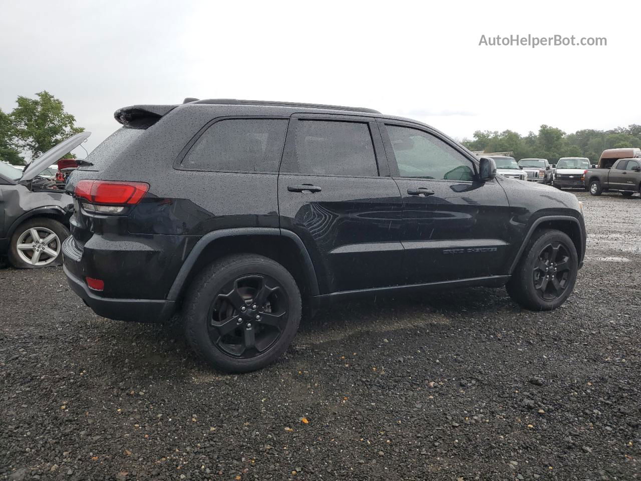 2019 Jeep Grand Cherokee Laredo Black vin: 1C4RJFAG2KC540891