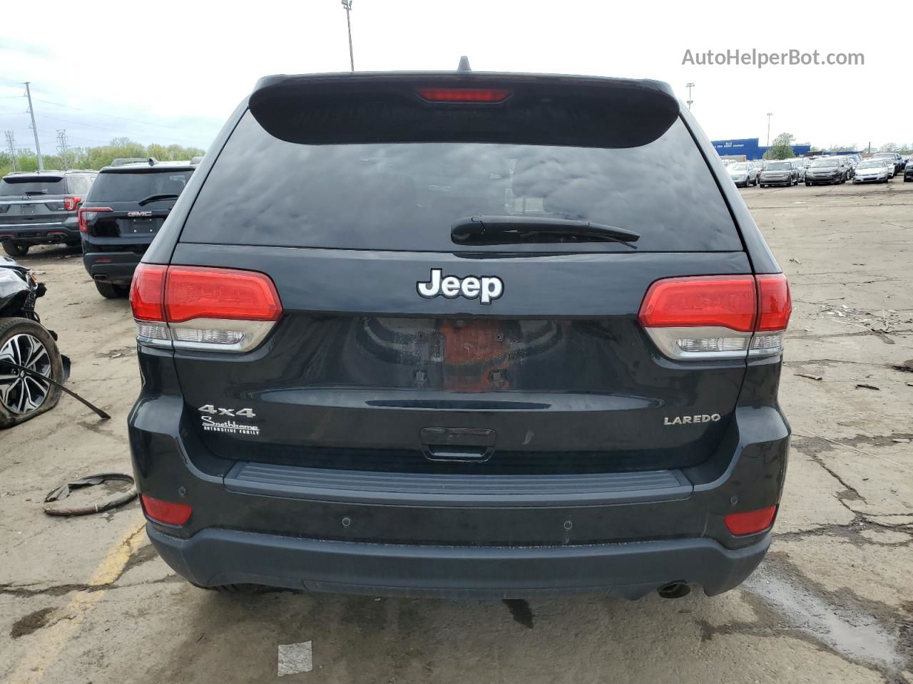 2019 Jeep Grand Cherokee Laredo Black vin: 1C4RJFAG2KC640215