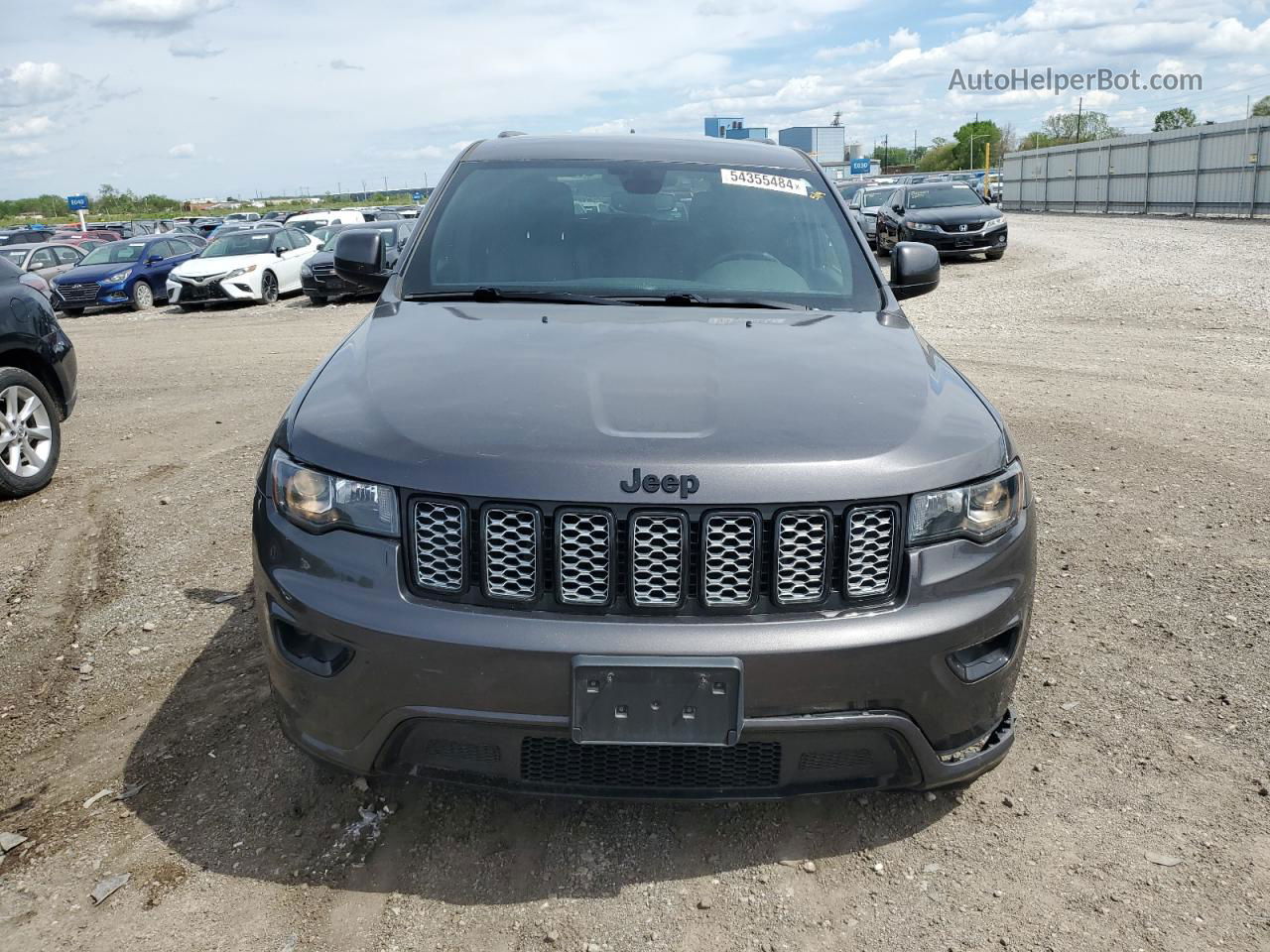 2019 Jeep Grand Cherokee Laredo Серый vin: 1C4RJFAG2KC775274