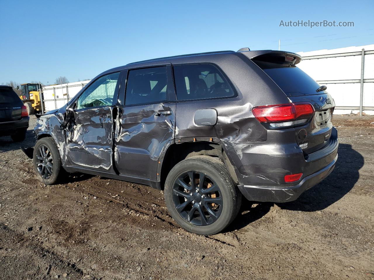 2021 Jeep Grand Cherokee Laredo Gray vin: 1C4RJFAG2MC567186