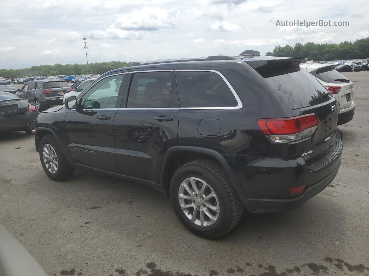 2021 Jeep Grand Cherokee Laredo Black vin: 1C4RJFAG2MC829689