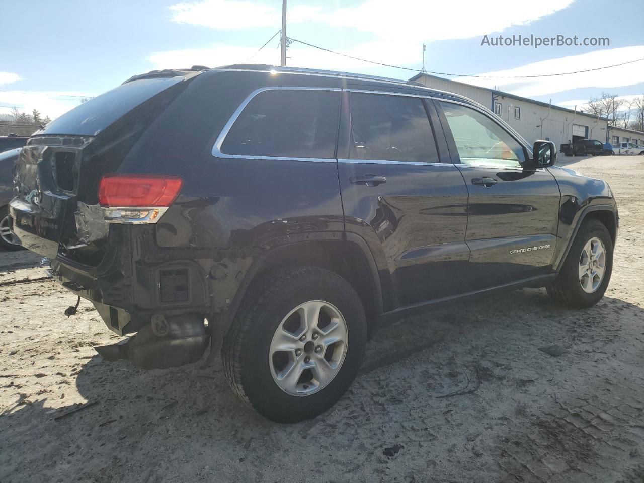 2014 Jeep Grand Cherokee Laredo Black vin: 1C4RJFAG3EC163072