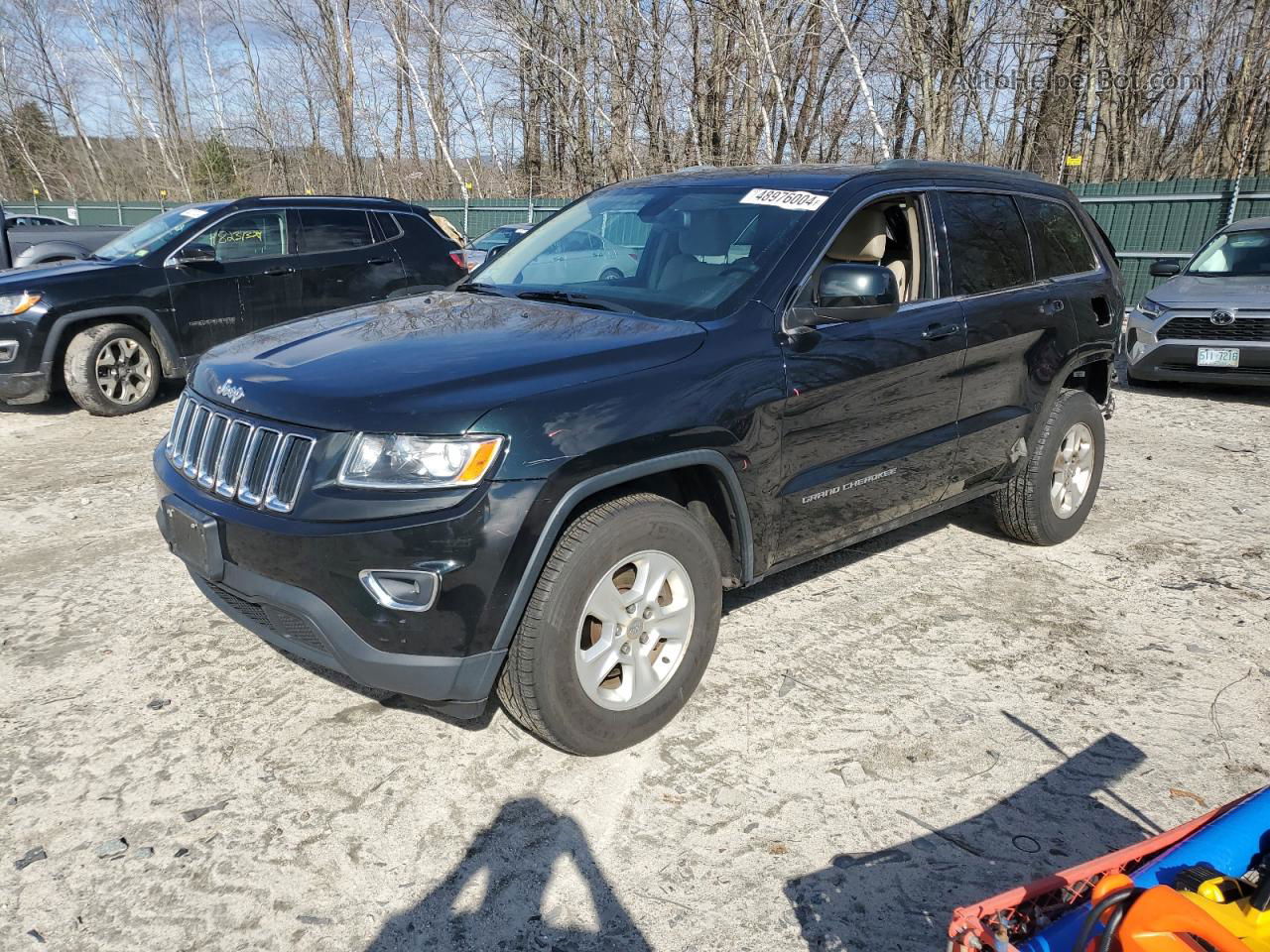 2014 Jeep Grand Cherokee Laredo Black vin: 1C4RJFAG3EC163072