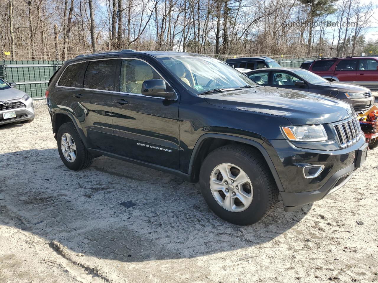 2014 Jeep Grand Cherokee Laredo Black vin: 1C4RJFAG3EC163072