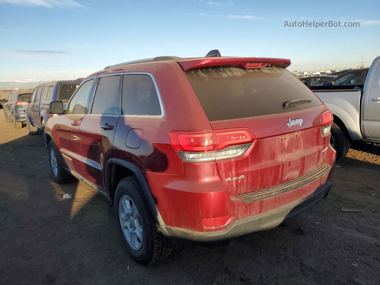 2014 Jeep Grand Cherokee Laredo Red vin: 1C4RJFAG3EC371985