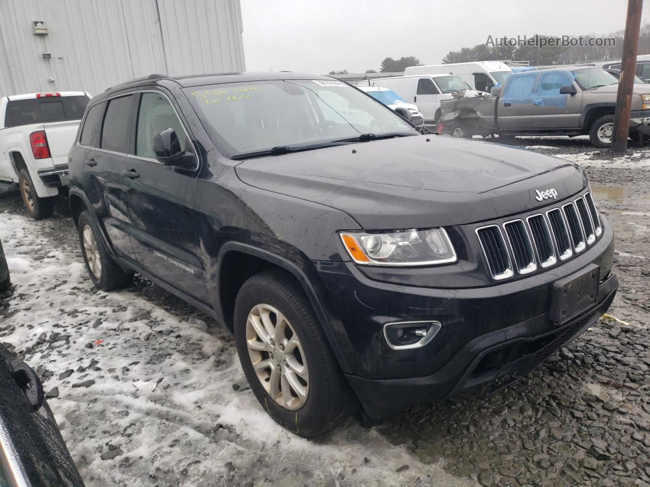 2014 Jeep Grand Cherokee Laredo Black vin: 1C4RJFAG3EC509816