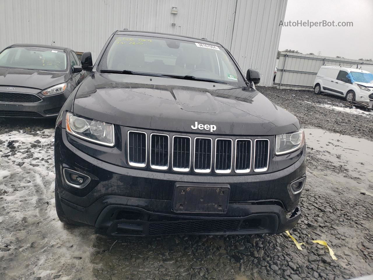 2014 Jeep Grand Cherokee Laredo Black vin: 1C4RJFAG3EC509816