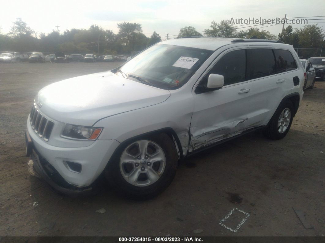 2016 Jeep Grand Cherokee Laredo White vin: 1C4RJFAG3GC349102