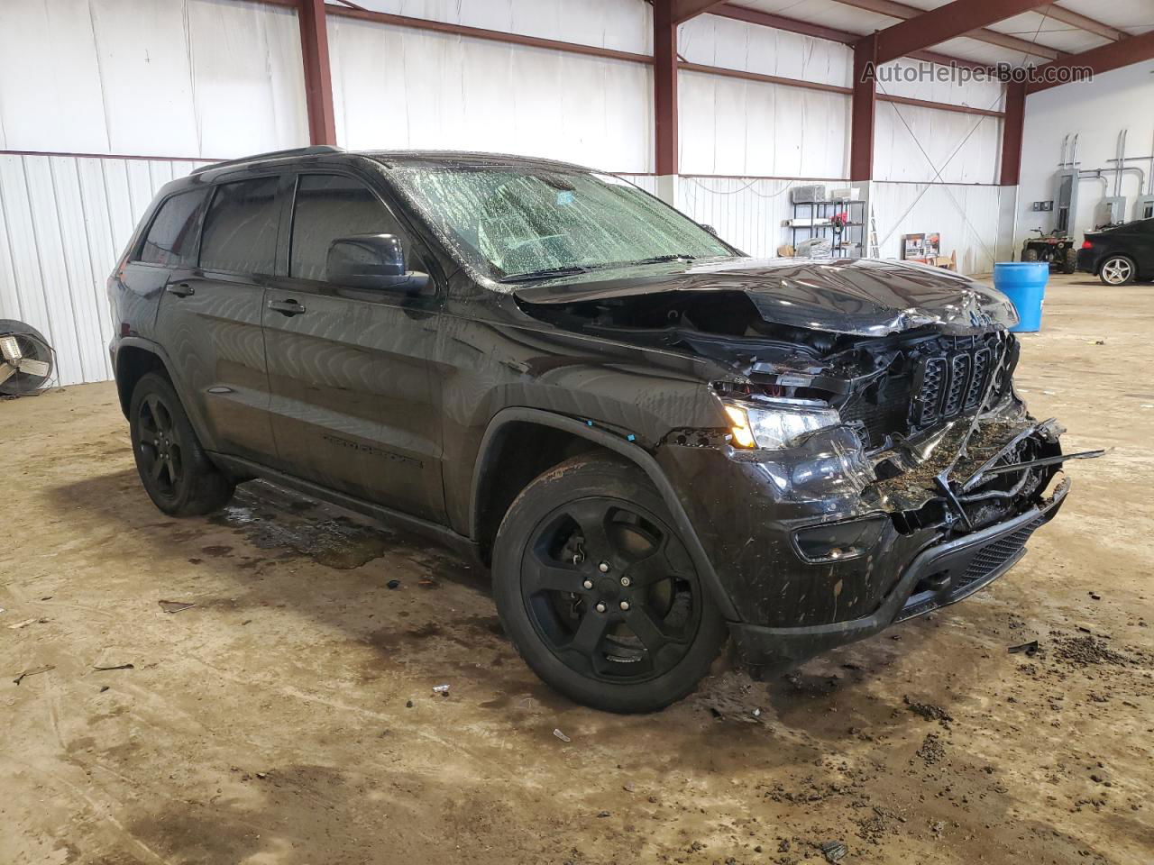 2019 Jeep Grand Cherokee Laredo Black vin: 1C4RJFAG3KC539667