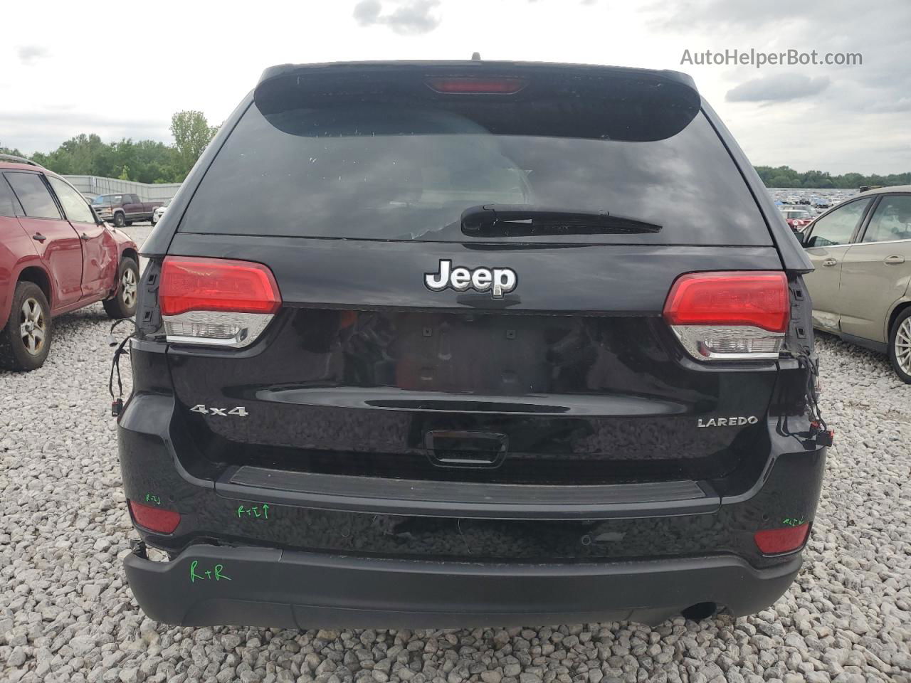 2019 Jeep Grand Cherokee Laredo Black vin: 1C4RJFAG3KC668525