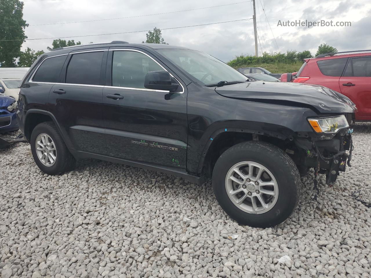 2019 Jeep Grand Cherokee Laredo Black vin: 1C4RJFAG3KC668525