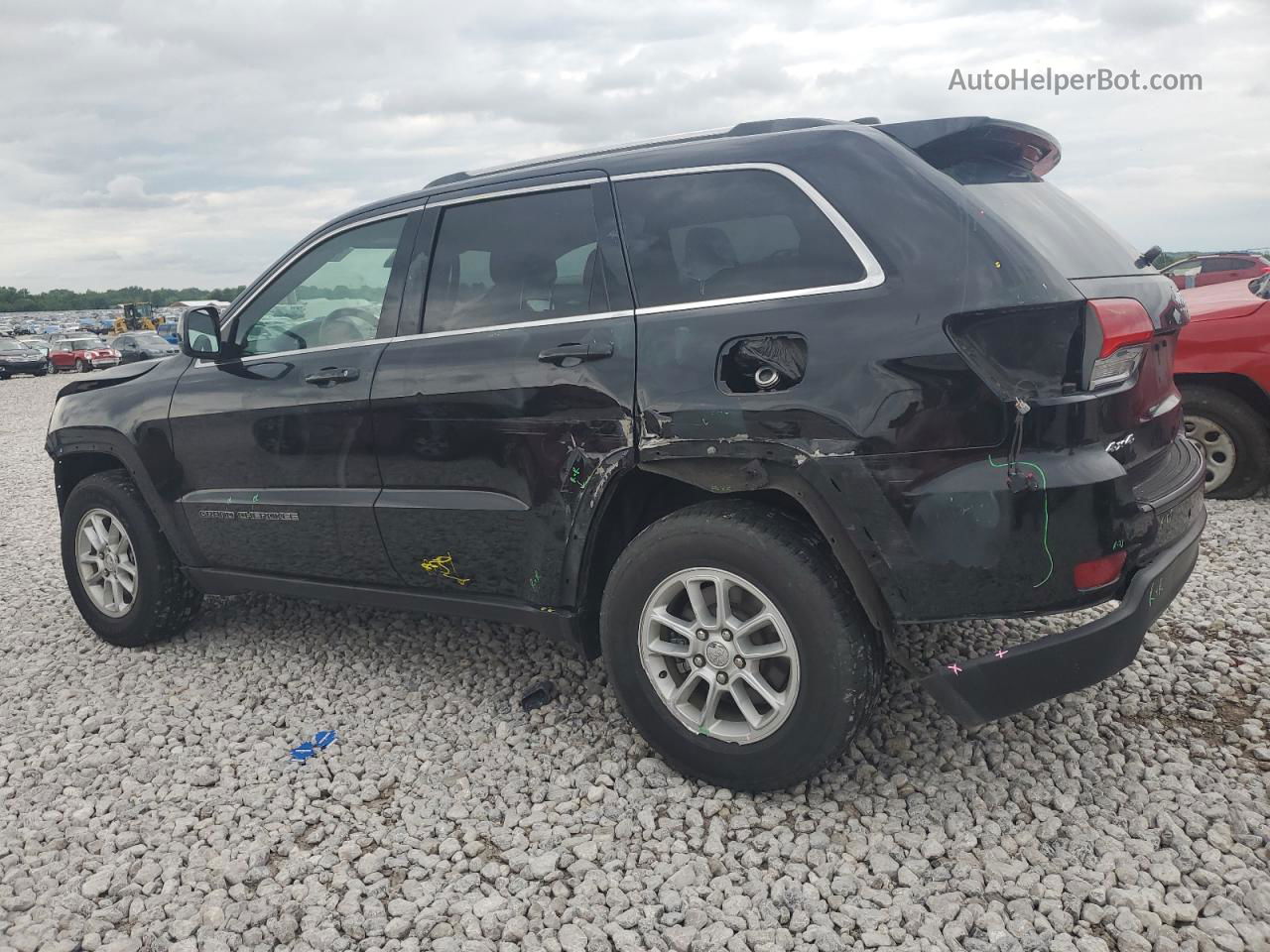 2019 Jeep Grand Cherokee Laredo Black vin: 1C4RJFAG3KC668525