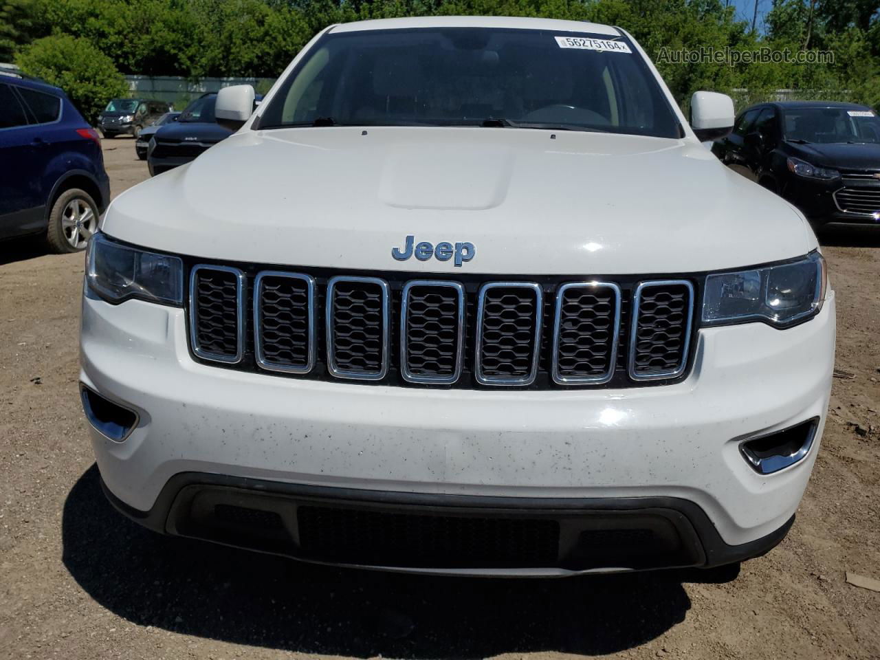 2019 Jeep Grand Cherokee Laredo White vin: 1C4RJFAG3KC816186