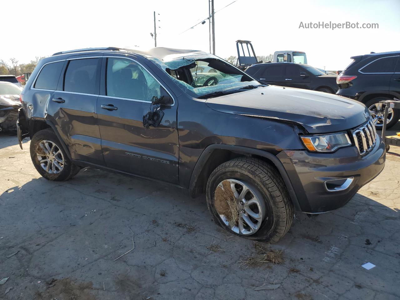 2021 Jeep Grand Cherokee Laredo Gray vin: 1C4RJFAG3MC526601