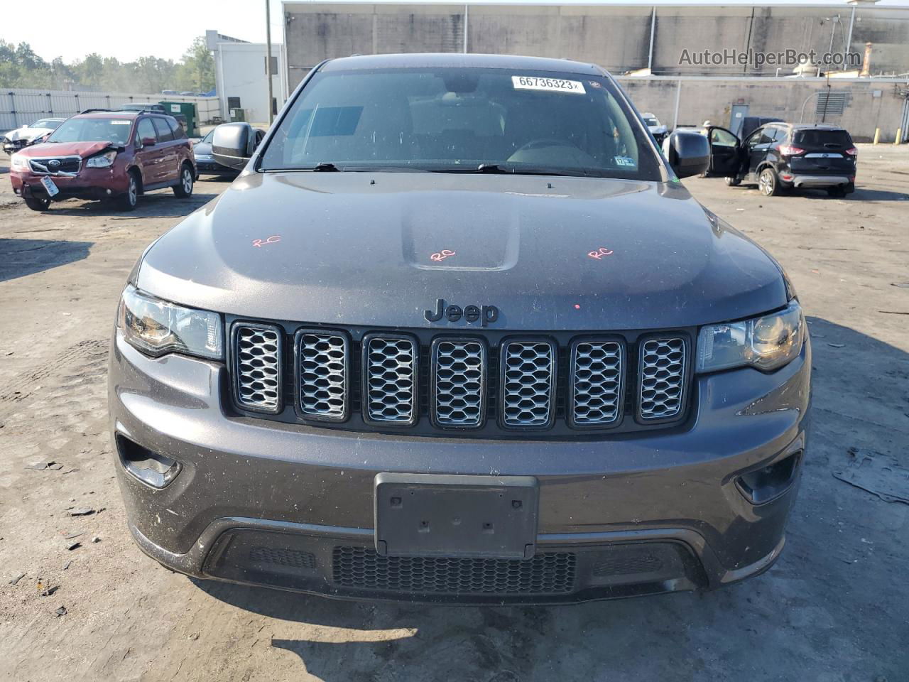 2021 Jeep Grand Cherokee Laredo Gray vin: 1C4RJFAG3MC581016