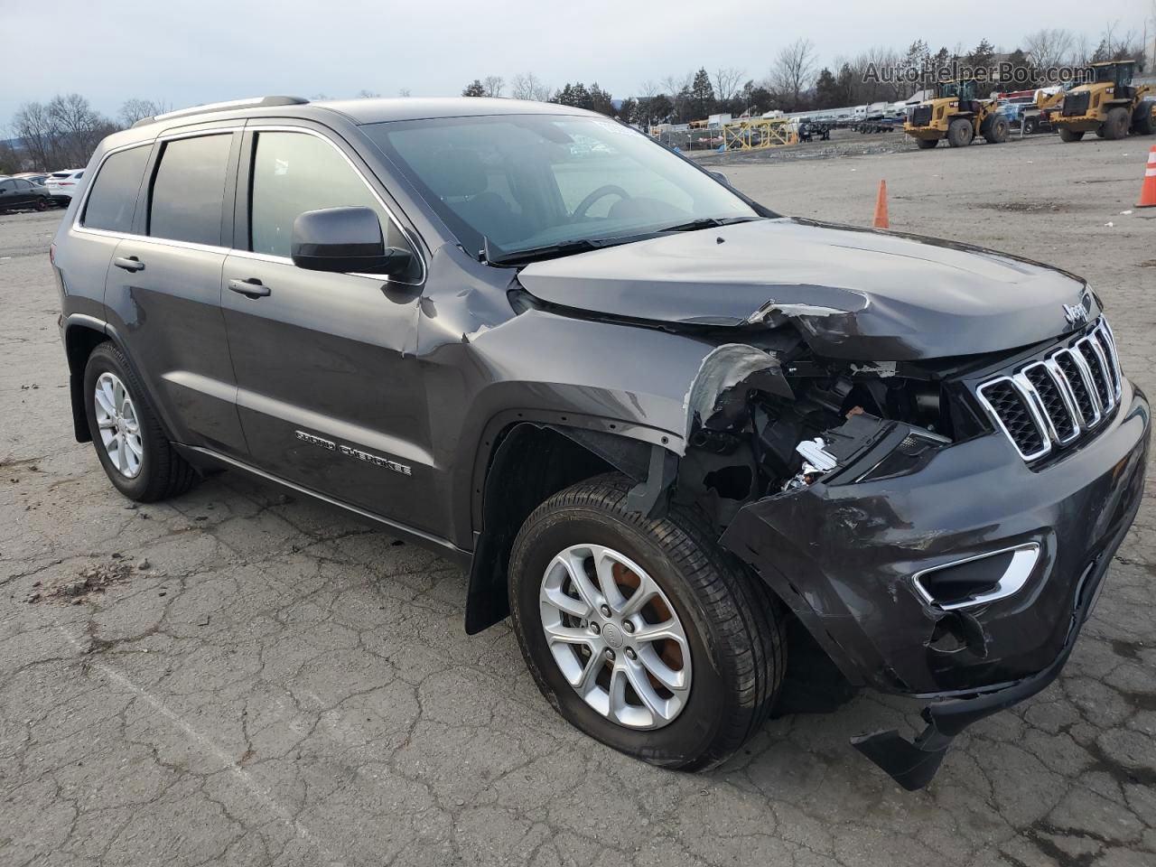 2021 Jeep Grand Cherokee Laredo Gray vin: 1C4RJFAG3MC814778