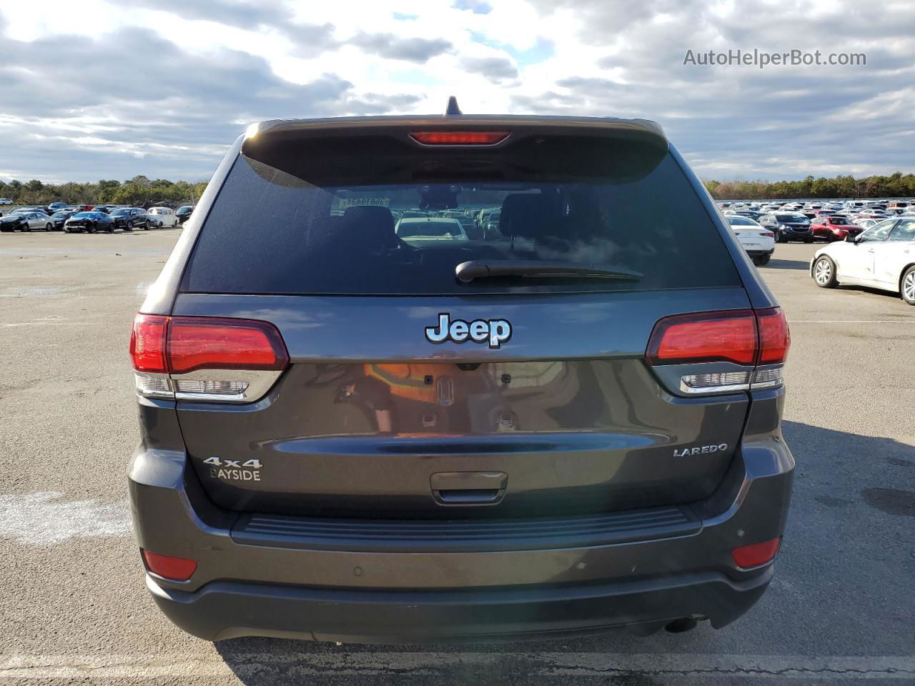 2021 Jeep Grand Cherokee Laredo Gray vin: 1C4RJFAG3MC854956