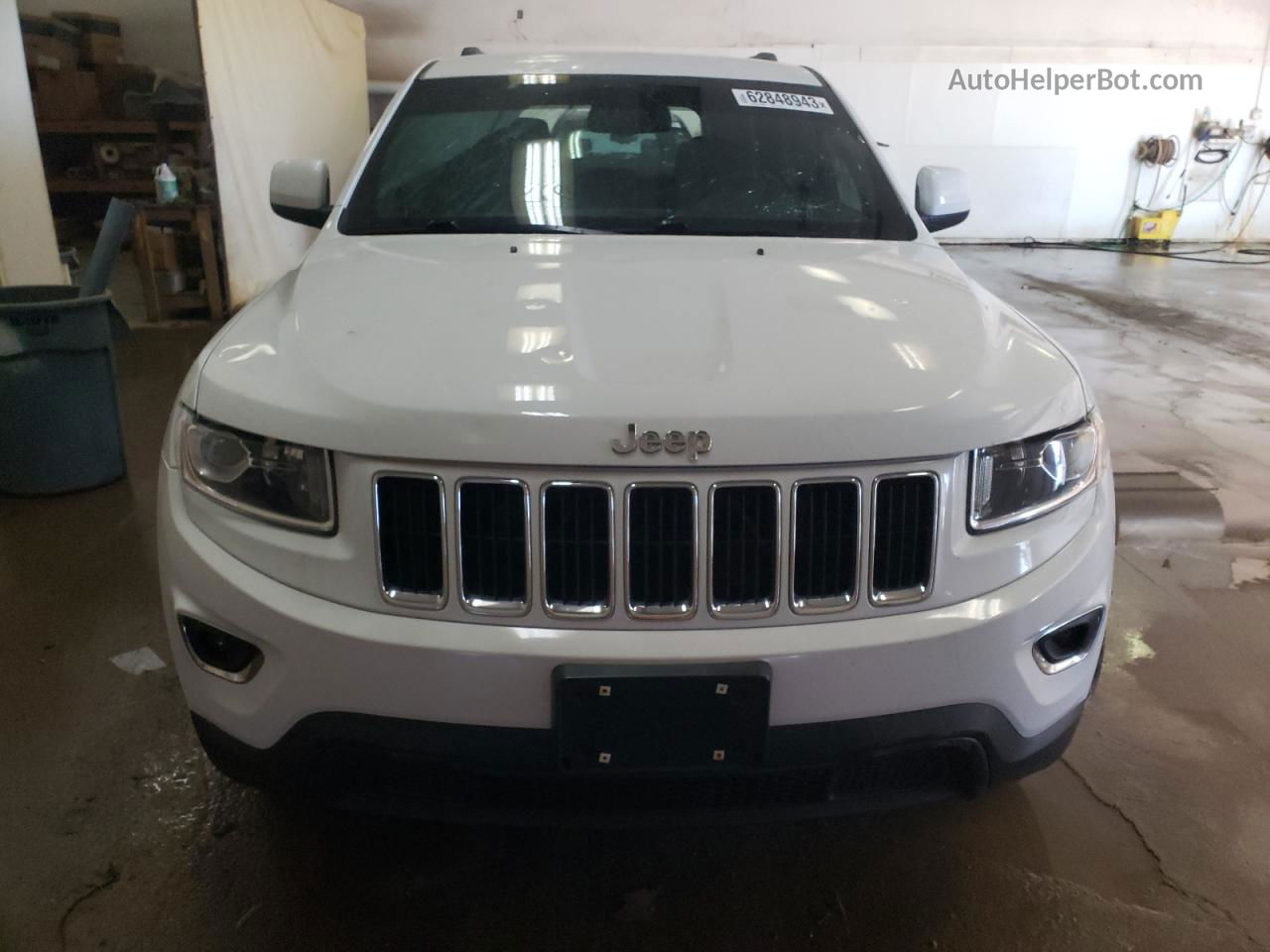 2014 Jeep Grand Cherokee Laredo White vin: 1C4RJFAG4EC178129