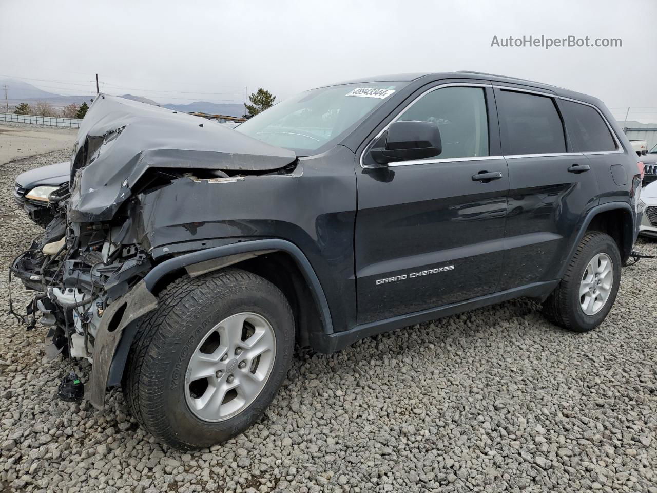 2014 Jeep Grand Cherokee Laredo Black vin: 1C4RJFAG4EC272172