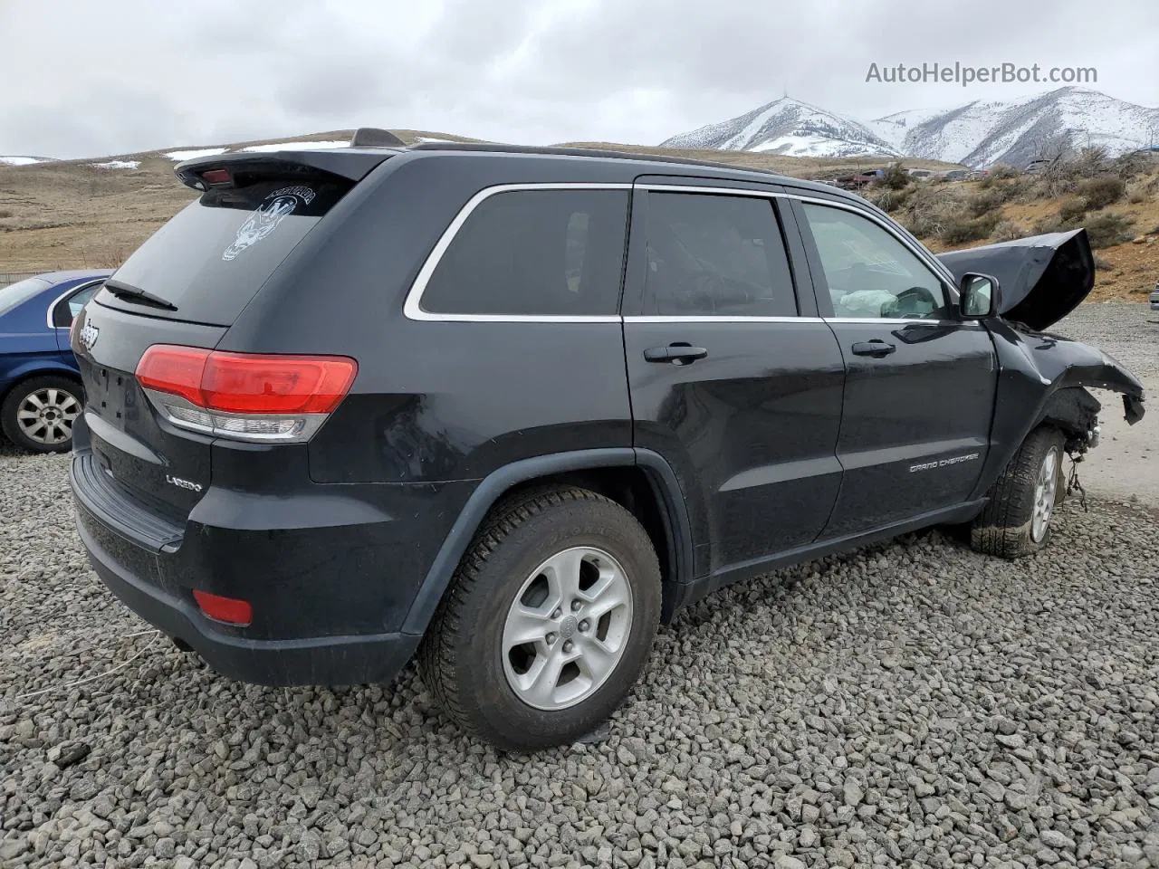 2014 Jeep Grand Cherokee Laredo Black vin: 1C4RJFAG4EC272172