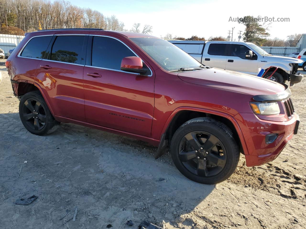 2015 Jeep Grand Cherokee Laredo Red vin: 1C4RJFAG4FC178116