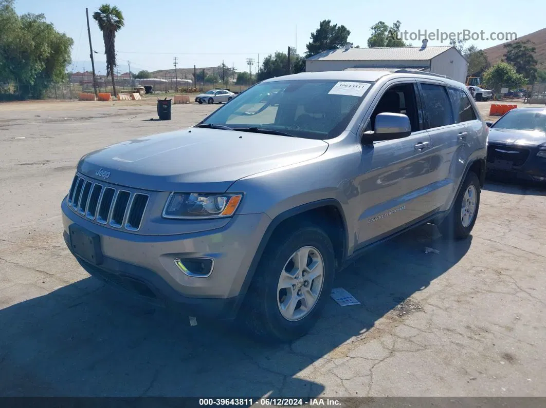 2015 Jeep Grand Cherokee Laredo Silver vin: 1C4RJFAG4FC886219