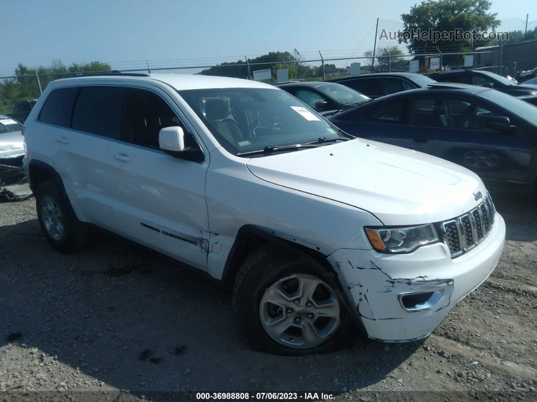 2017 Jeep Grand Cherokee Laredo White vin: 1C4RJFAG4HC963299