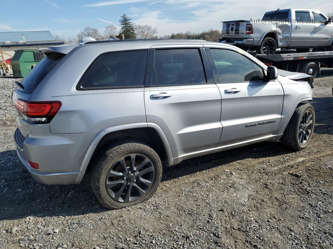 2019 Jeep Grand Cherokee Laredo Silver vin: 1C4RJFAG4KC532159