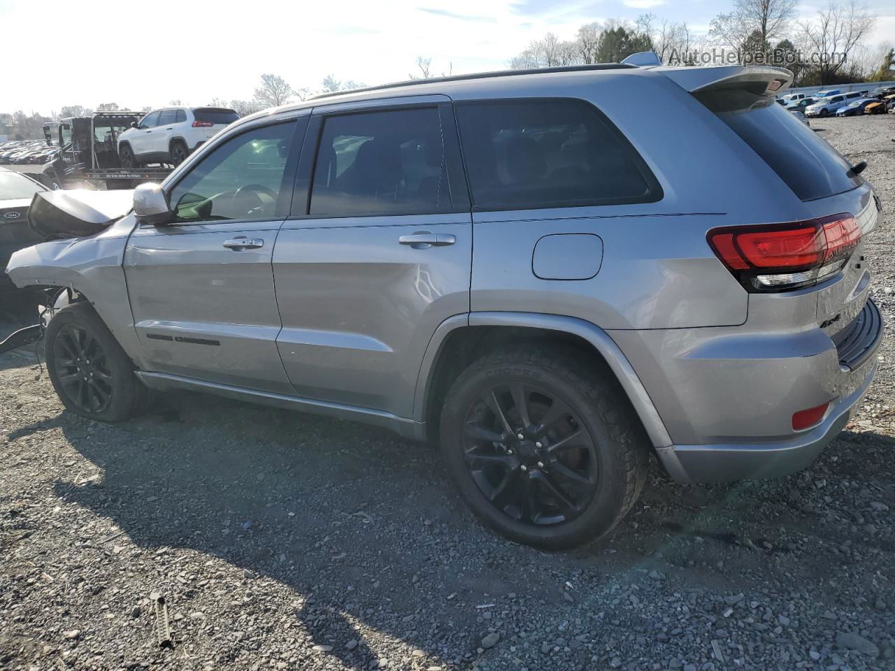 2019 Jeep Grand Cherokee Laredo Silver vin: 1C4RJFAG4KC532159