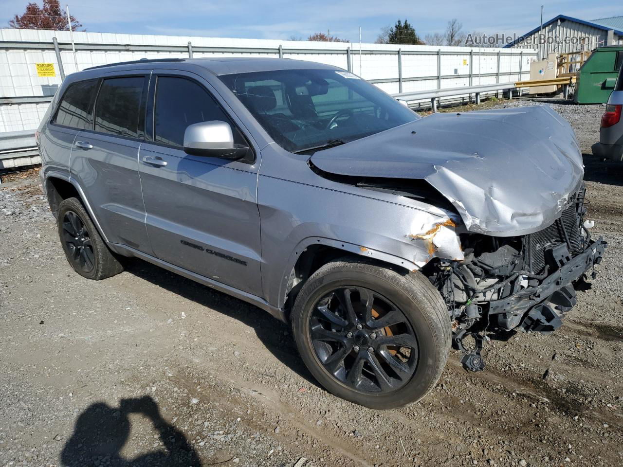 2019 Jeep Grand Cherokee Laredo Silver vin: 1C4RJFAG4KC532159