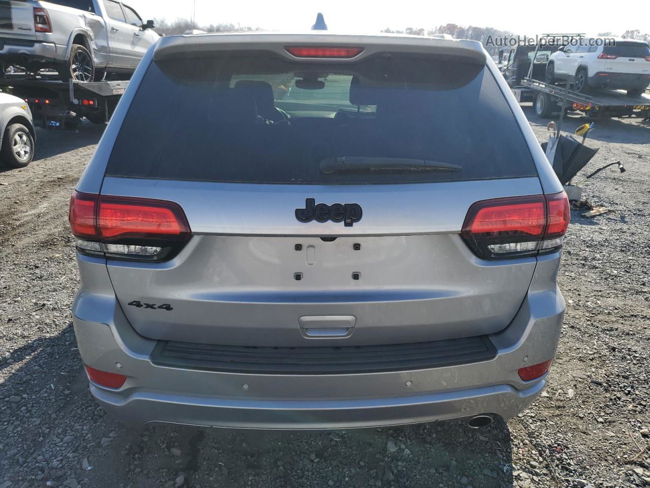 2019 Jeep Grand Cherokee Laredo Silver vin: 1C4RJFAG4KC532159