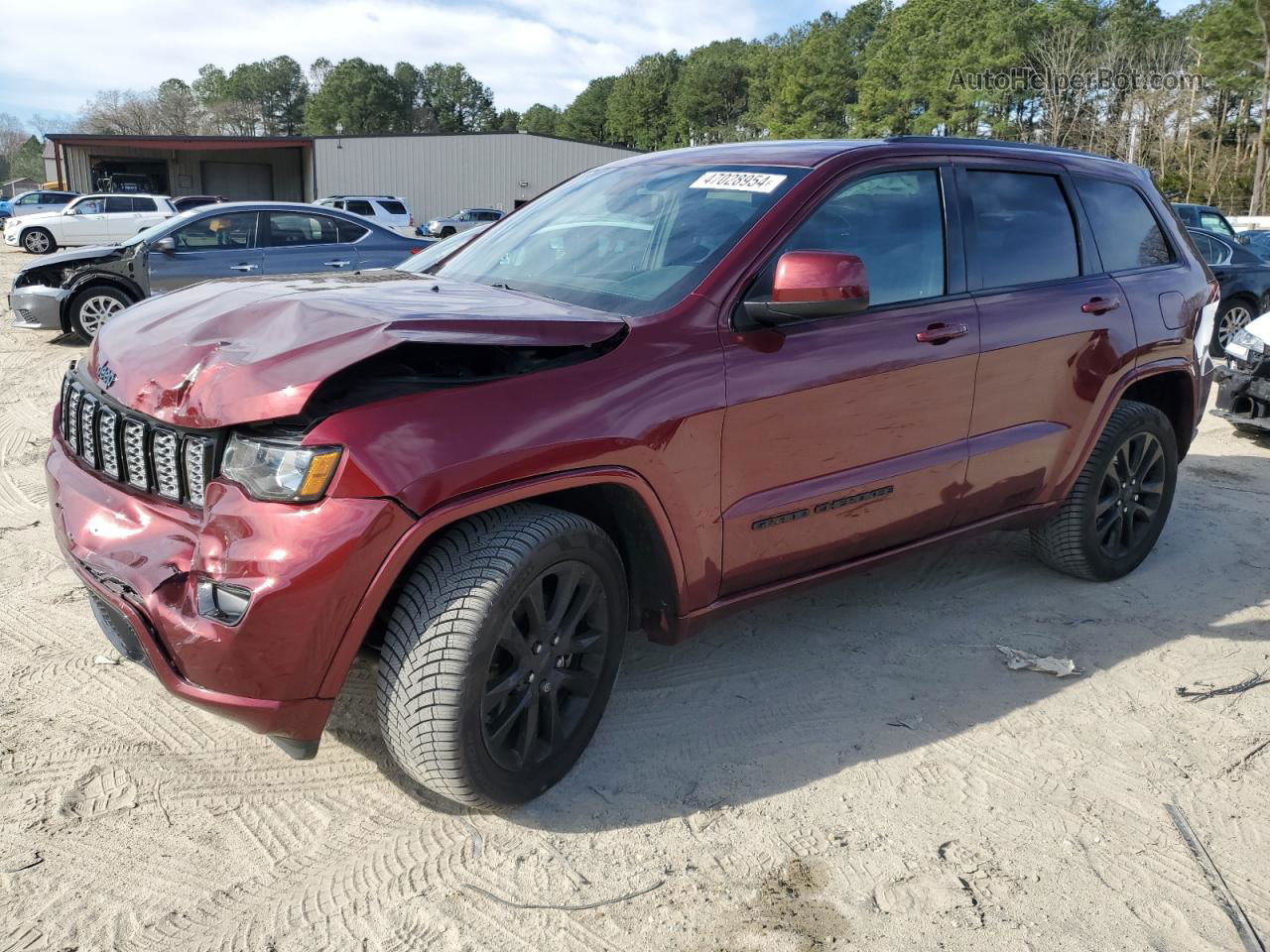 2019 Jeep Grand Cherokee Laredo Red vin: 1C4RJFAG4KC587646