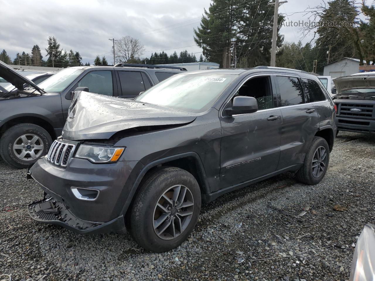 2019 Jeep Grand Cherokee Laredo Угольный vin: 1C4RJFAG4KC771548