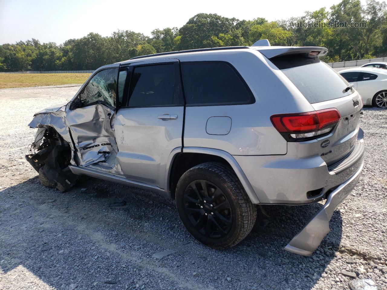 2019 Jeep Grand Cherokee Laredo Silver vin: 1C4RJFAG4KC845292