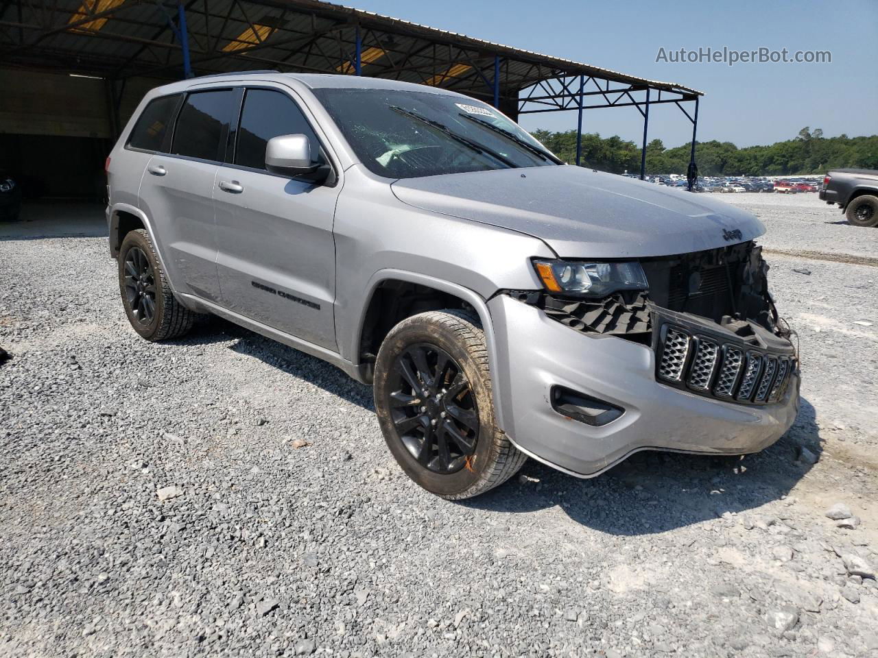 2019 Jeep Grand Cherokee Laredo Silver vin: 1C4RJFAG4KC845292