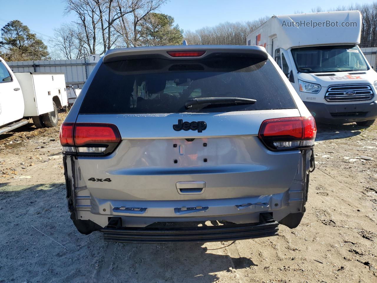 2019 Jeep Grand Cherokee Laredo Gray vin: 1C4RJFAG4KC849990