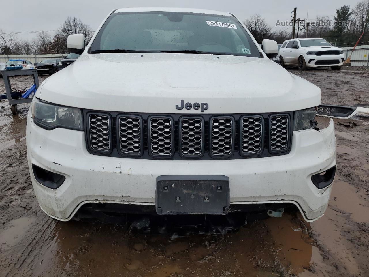 2021 Jeep Grand Cherokee Laredo White vin: 1C4RJFAG4MC734664