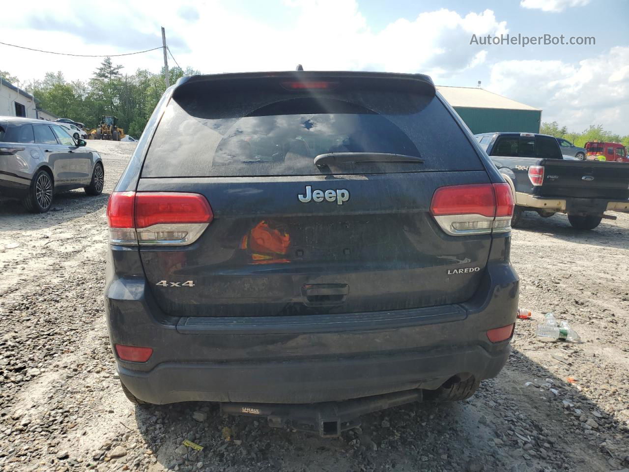 2014 Jeep Grand Cherokee Laredo Черный vin: 1C4RJFAG5EC205256