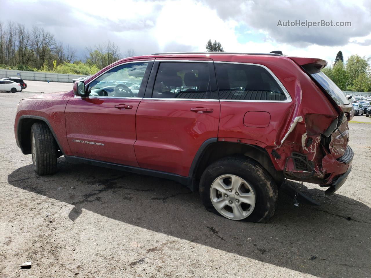 2014 Jeep Grand Cherokee Laredo Burgundy vin: 1C4RJFAG5EC294973