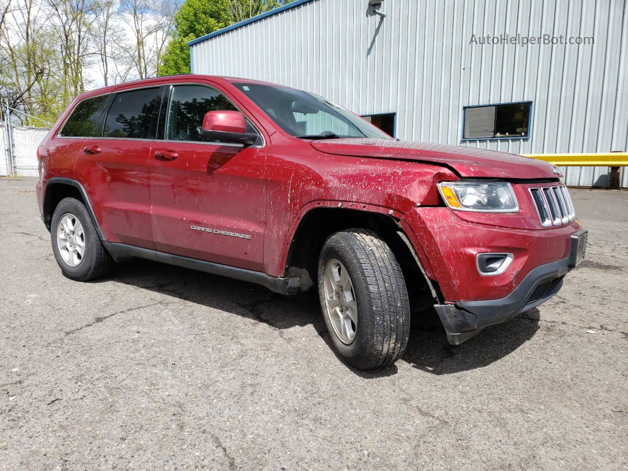 2014 Jeep Grand Cherokee Laredo Burgundy vin: 1C4RJFAG5EC294973