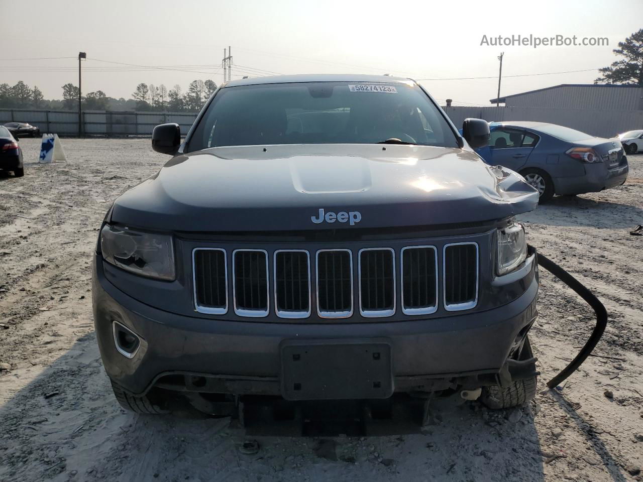 2014 Jeep Grand Cherokee Laredo Black vin: 1C4RJFAG5EC392210