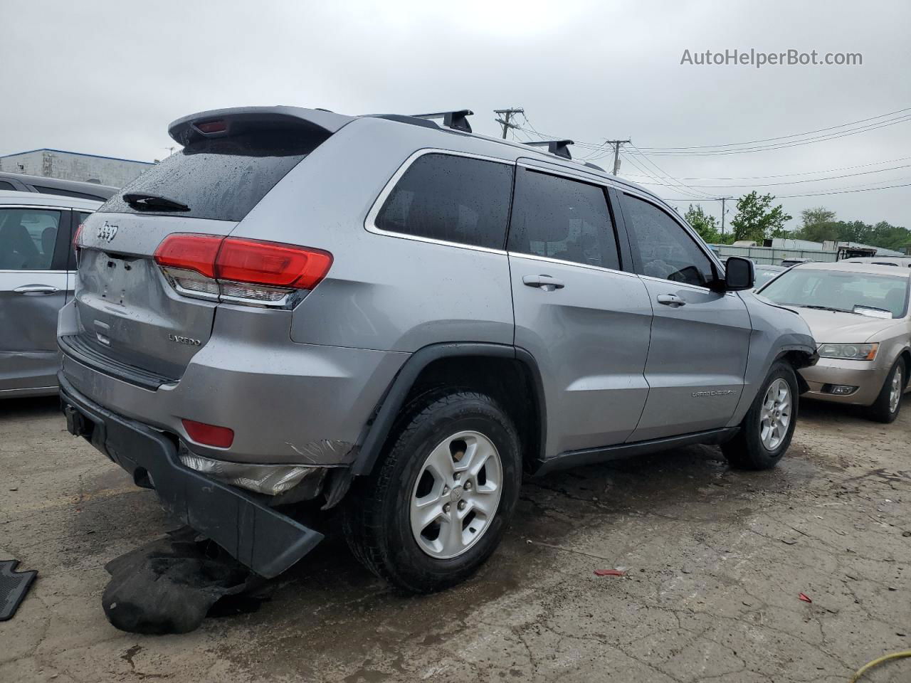 2014 Jeep Grand Cherokee Laredo Серебряный vin: 1C4RJFAG5EC392689