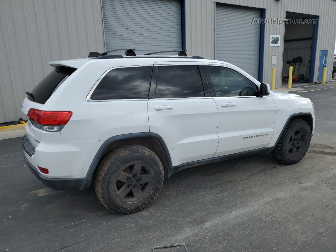 2014 Jeep Grand Cherokee Laredo Белый vin: 1C4RJFAG5EC485759