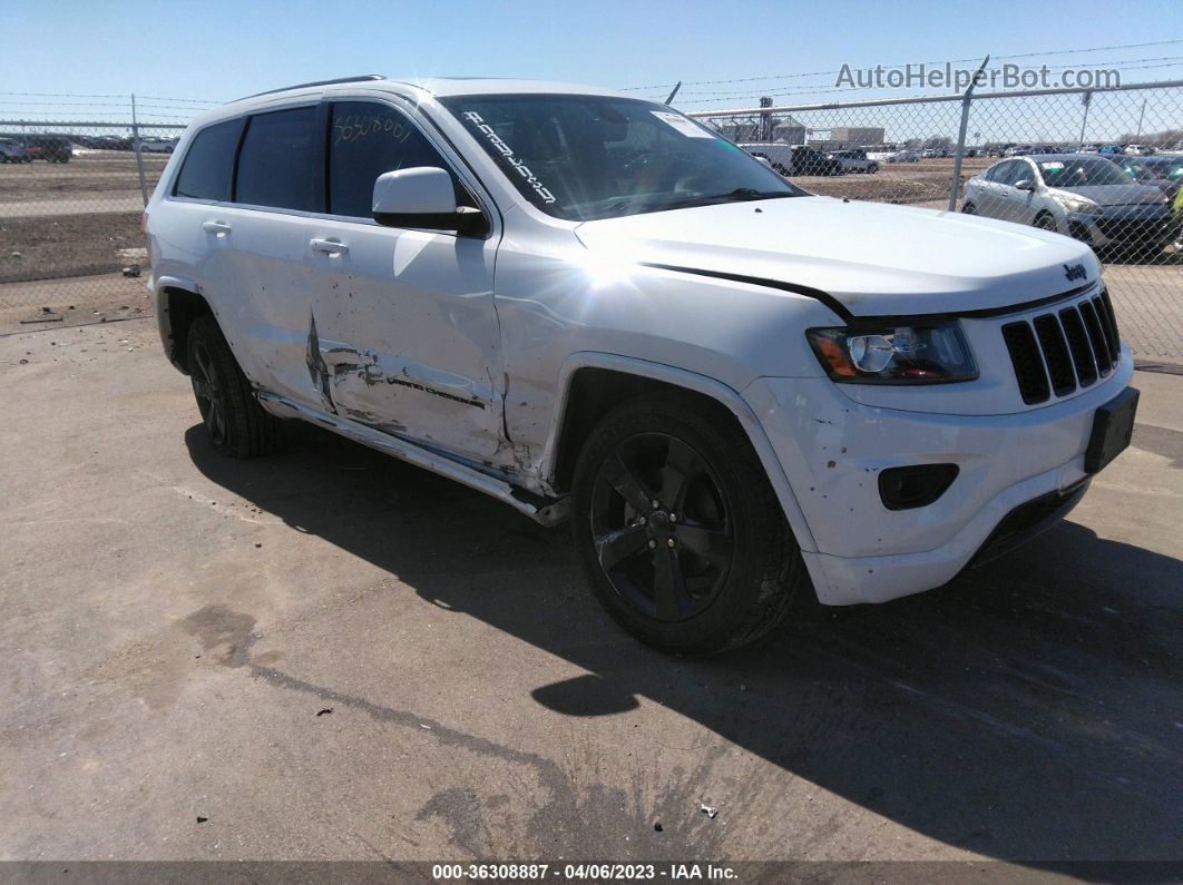 2015 Jeep Grand Cherokee Laredo White vin: 1C4RJFAG5FC627299