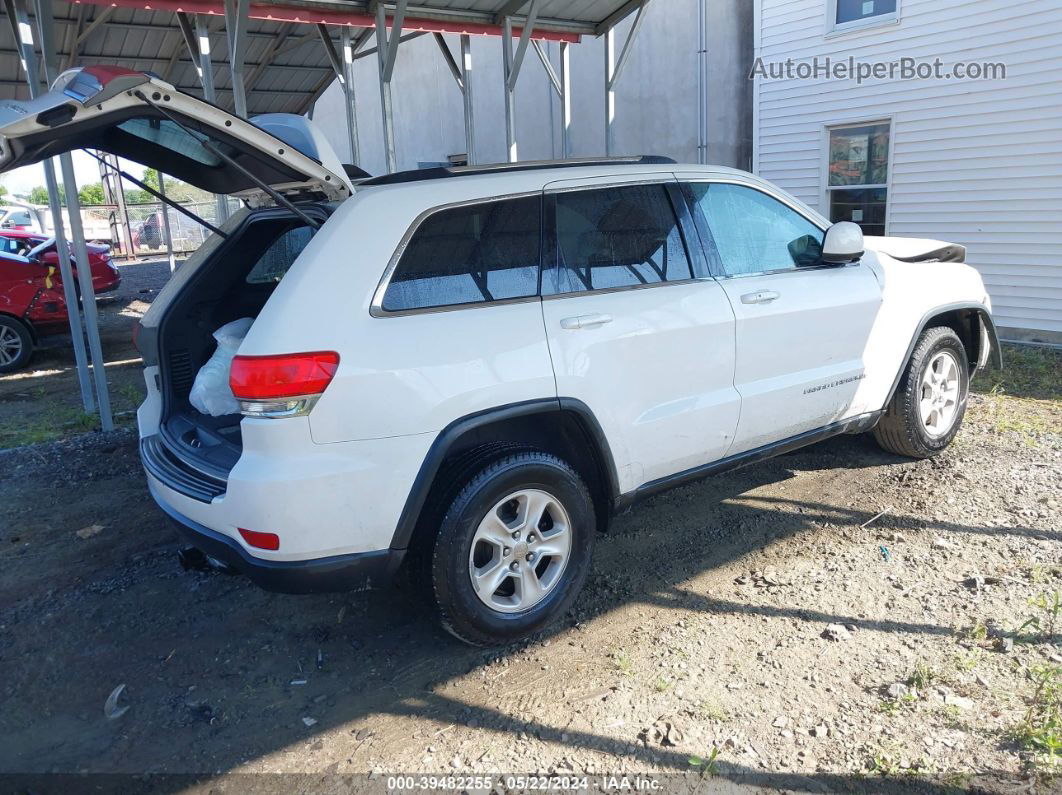 2015 Jeep Grand Cherokee Laredo White vin: 1C4RJFAG5FC839071