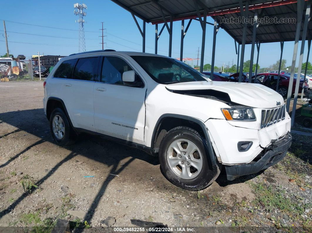 2015 Jeep Grand Cherokee Laredo White vin: 1C4RJFAG5FC839071